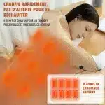 Couverture Électrique Chauffante et Châle pour Femme et Homme – Portable, Lavable, Réglages de Température