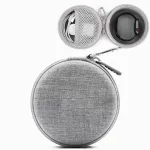 accessoire de voyage étui montre gris
