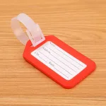 accessoire voyage porte adresse plastique