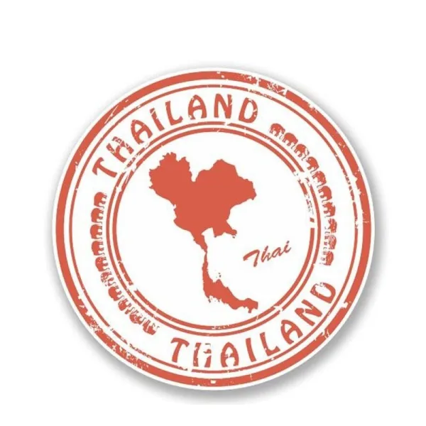 autocollant voyage thaïlande