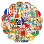 stickers colorés pour valises