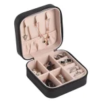 boîte à bijoux élégante de voyage