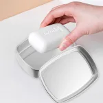 boîtes de voyage en aluminium pour savon