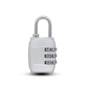 Cadenas Valise à Code <br>3 Chiffres (Gris)
