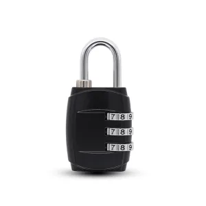 Cadenas Valise à Code <br>3 Chiffres (Noir)