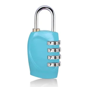 Cadenas Valise à Code <br>4 Chiffres (Bleu)