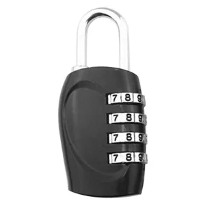 Cadenas Valise à Code <br>4 Chiffres (Noir)