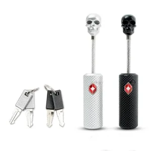 cadenas valise skull TSA
