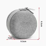 coffre de montre gris pour voyage
