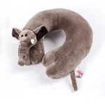 Coussin de Voyage <br>Éléphant