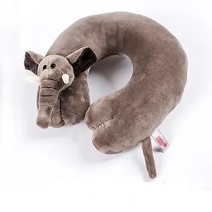 Coussin de Voyage <br>Éléphant