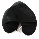 Coussin de Voyage <br>Hoodie Noir