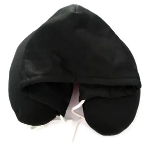 Coussin de Voyage <br>Hoodie Noir