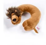 Coussin de Voyage <br>Lion Brun