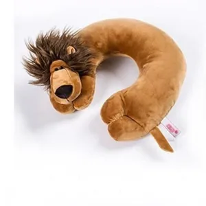 Coussin de Voyage <br>Lion Brun
