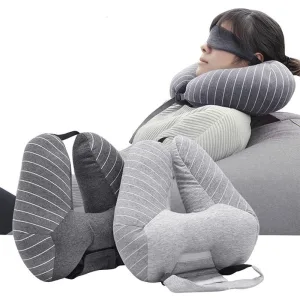 Coussin de Voyage <br>Masque de Sommeil (2-en-1)