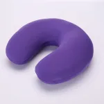 coussin de voyage microbilles violet