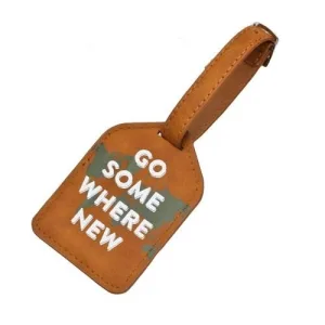 étiquette bagage go somewhere new