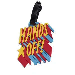 étiquette bagage hands off