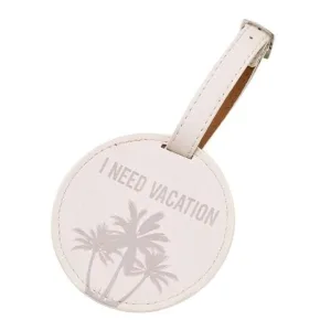 étiquette bagage i need vacation
