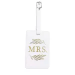 étiquette bagage personnalisée Mr Mme