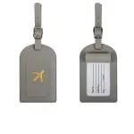 étiquette de bagage pour voyage en avion