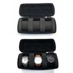 étui montres 3 emplacements