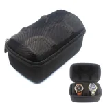 étui montres de voyage 2 emplacements