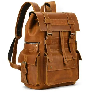 grand sac à dos cuir homme