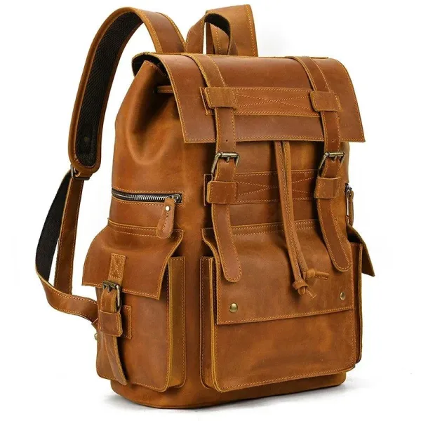 grand sac à dos cuir homme