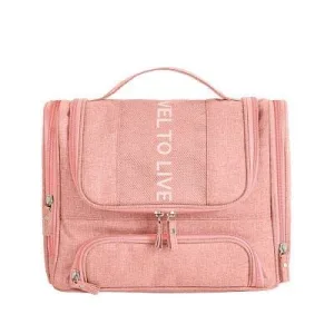 grande trousse de toilette à suspendre
