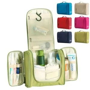 grande trousse de toilette femme à suspendre