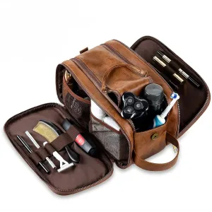 grande trousse de toilette homme barbe et rasage