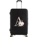 housse de valise à motifs fleurs roses