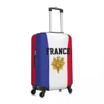 housse de valise design drapeau France