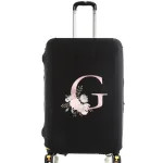 housse de valise en tissu fleurs roses