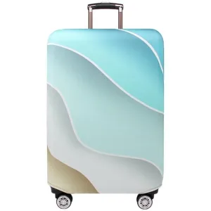 housse de valise fantaisie bleu ciel