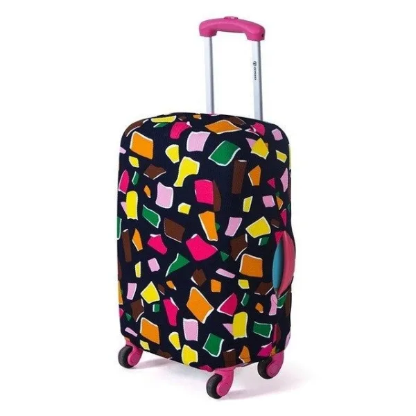housse de valise formes abstraites