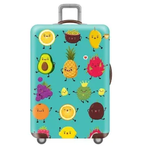 housse de valise funny fruits