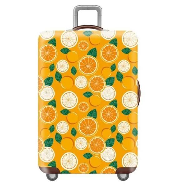 housse de valise oranges