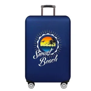 housse de valise sunset beach