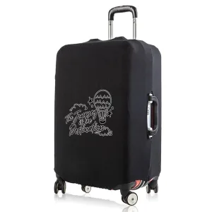 housse de valise the journey is the destination