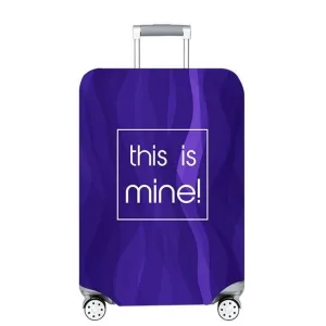 housse de valise this is mine