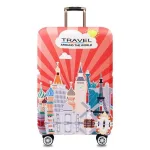 housse de valise travel around the world