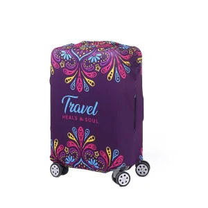housse de valise travel heals the soul