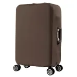 housse de valise travelbasics marron