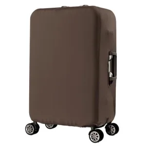 housse de valise travelbasics marron