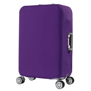 housse de valise travelbasics violette
