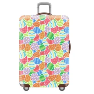 housse de valise œufs de pâques