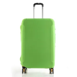housse de valise verte